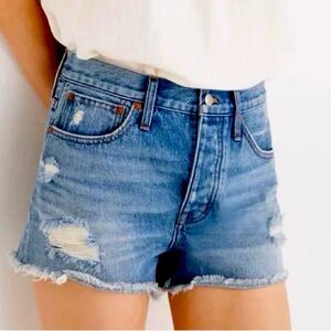 Madewell relaxed denim shorts
